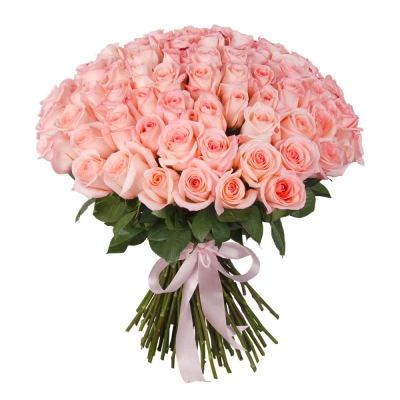 Букет из 101 розовой розы – символ бесконечной нежности Арзамас Нижегородская область